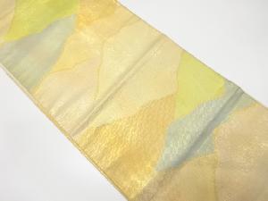 アンティーク　抽象模様織り出し袋帯（材料）